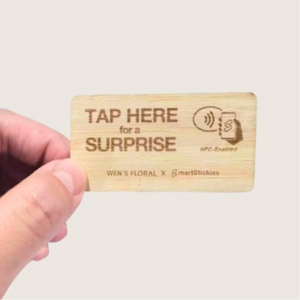 Wooden E-card | NFC Enabled