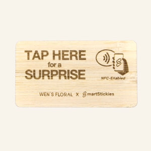 Wooden E-card | NFC Enabled