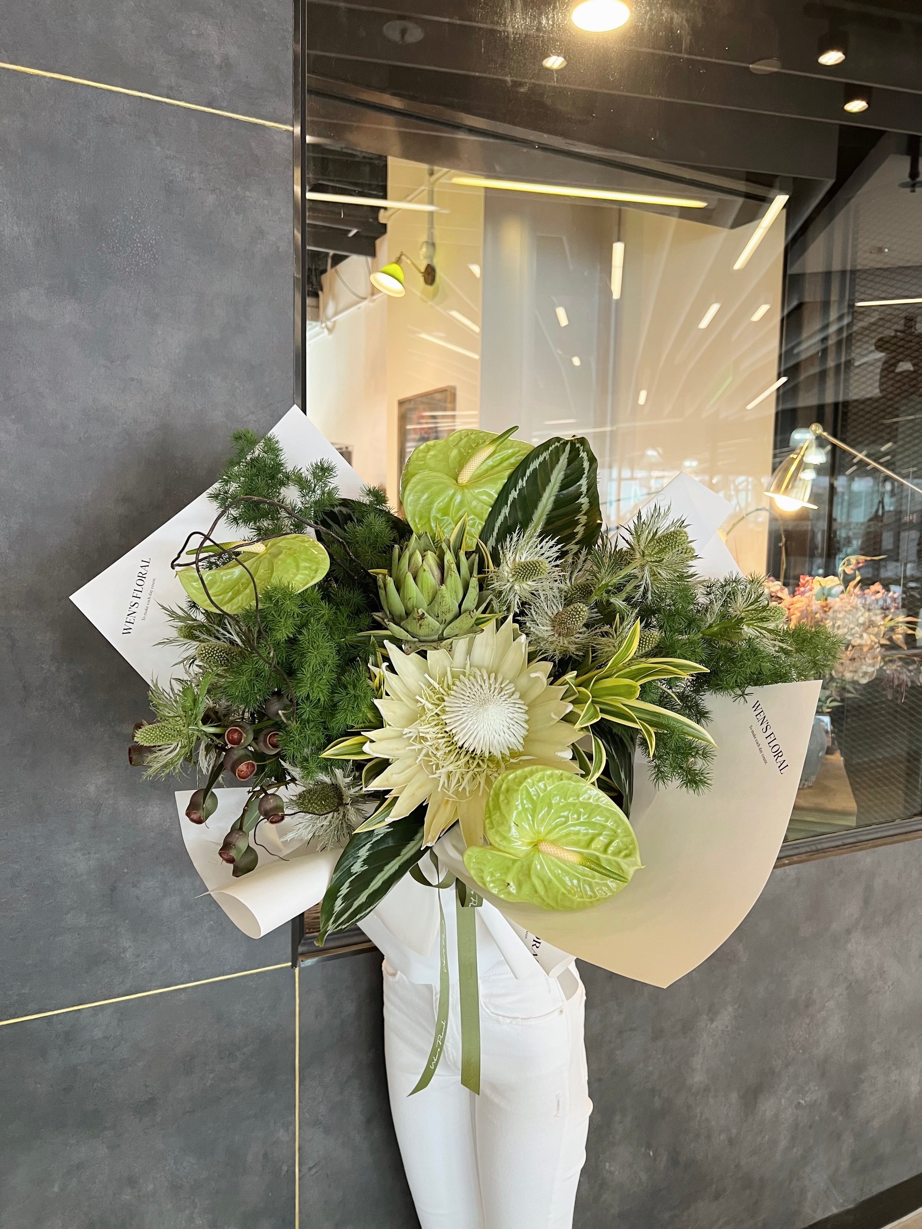 20+ Floral Greens Tropical greens – Wen’s Floral Studio