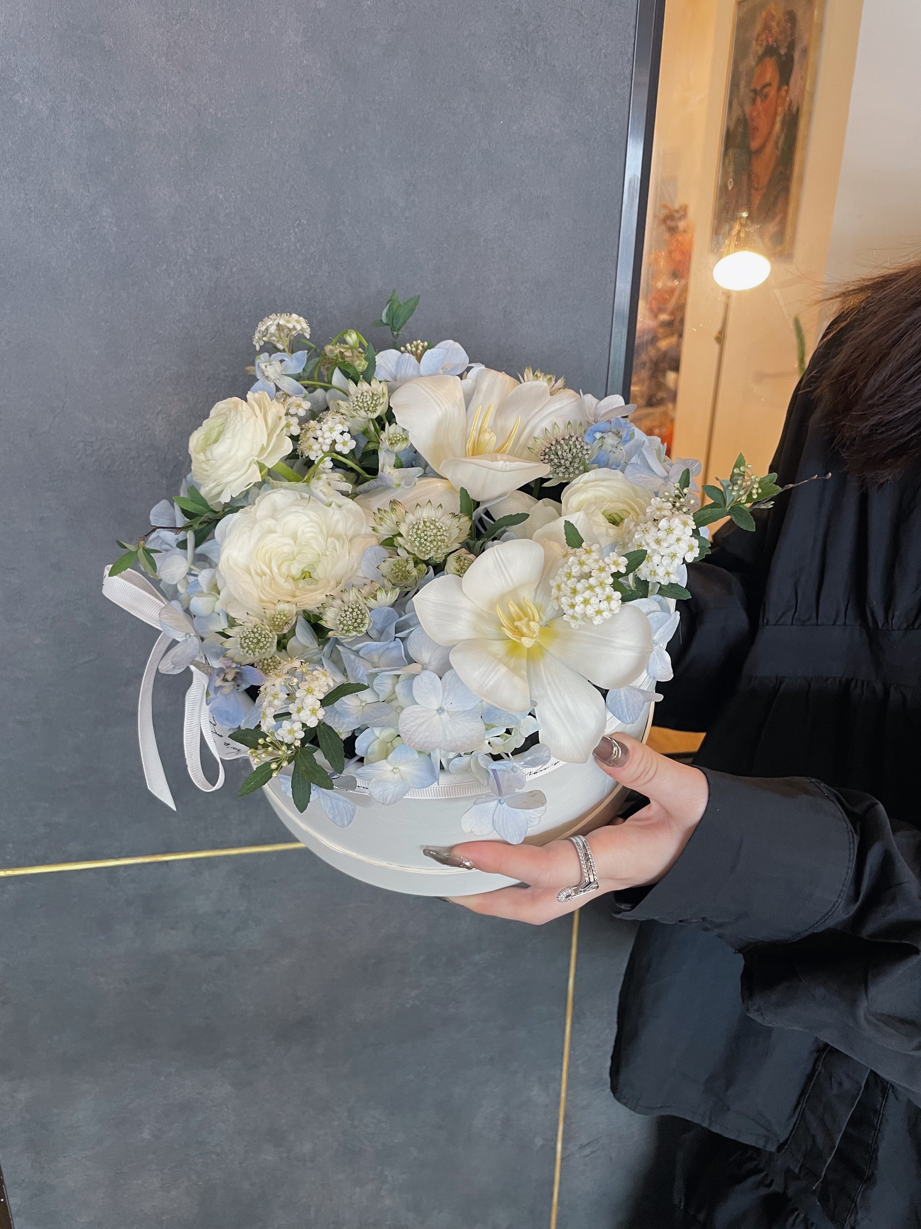 Flower box - White